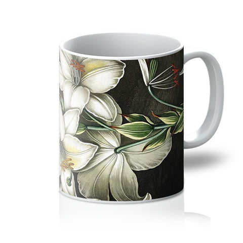 White Lilies Mug