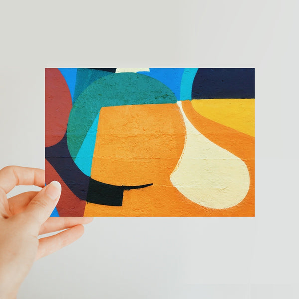 Abstract Vibe Classic Postcard