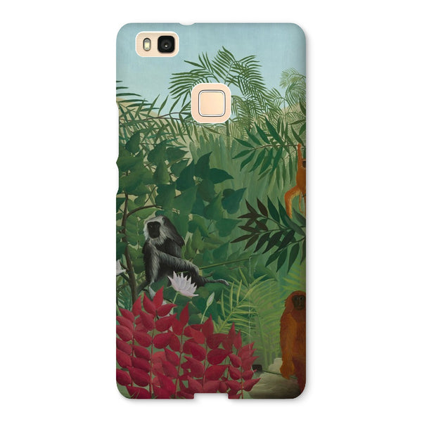 Tropical Forest & Monkeys Snap Phone Case