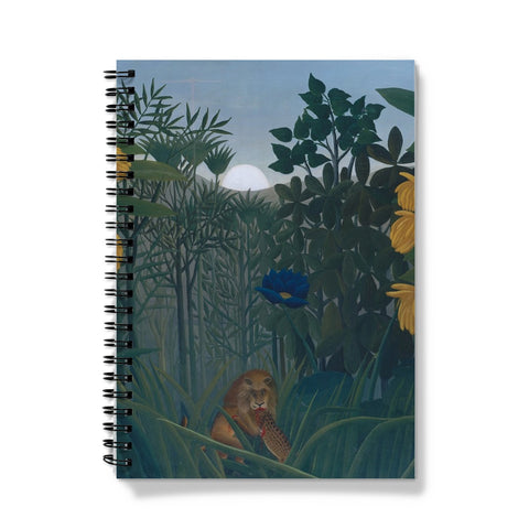 Tropical Forest & The Lion Notebook