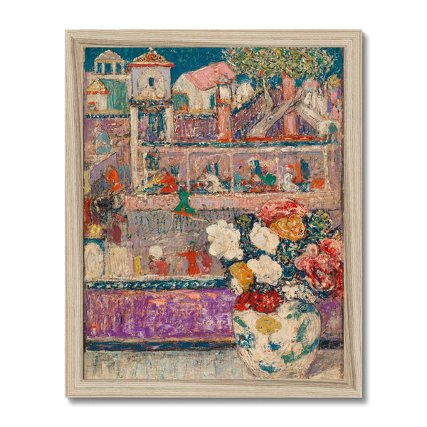 Begonias Framed Print