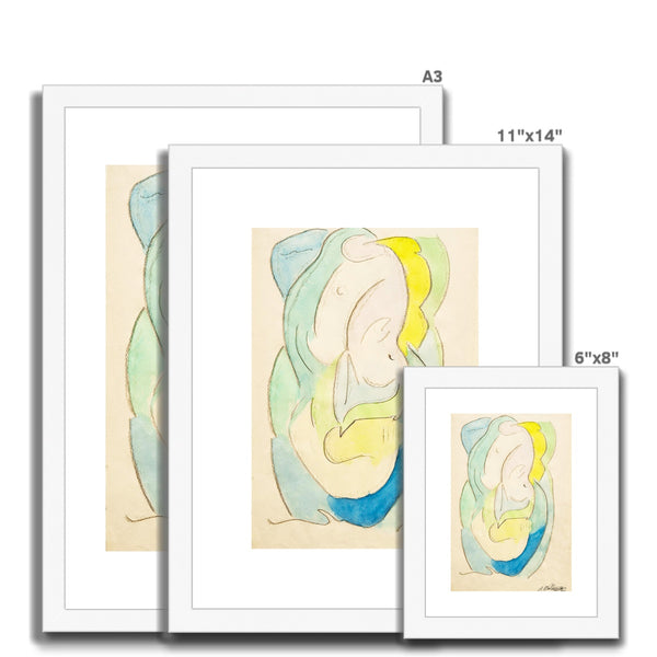 Abstraction Framed & Mounted Print