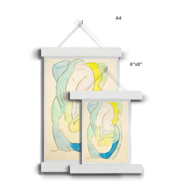 Abstraction Fine Art Print with Hanger