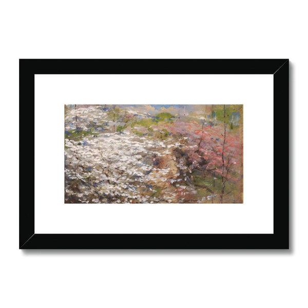 Field of Blossoms Framed & Mounted Print