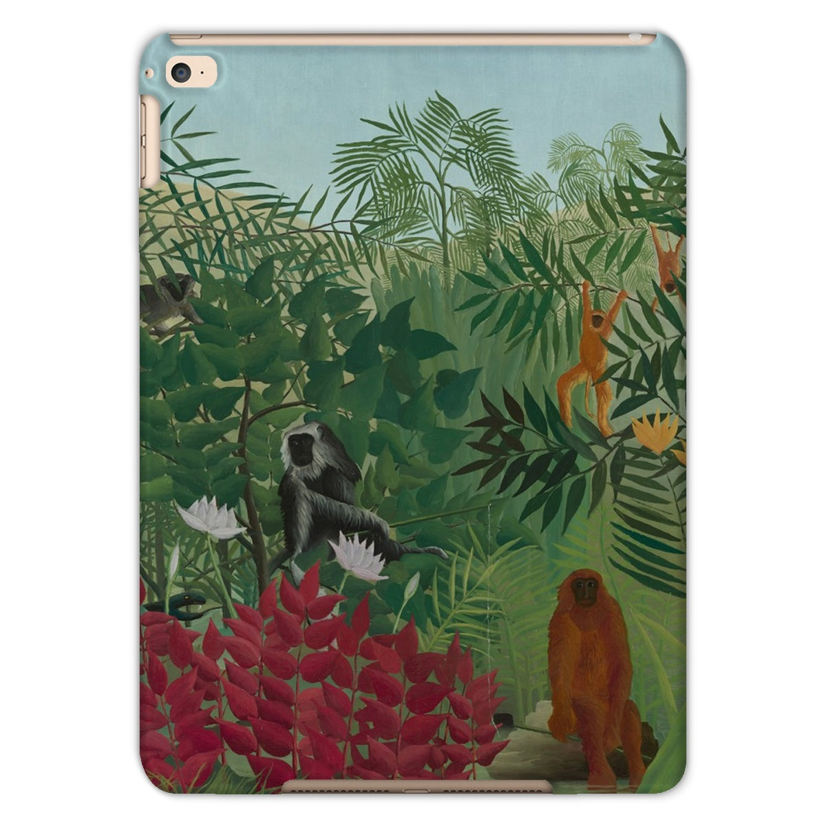 Tropical Forest & Monkeys Tablet Cases