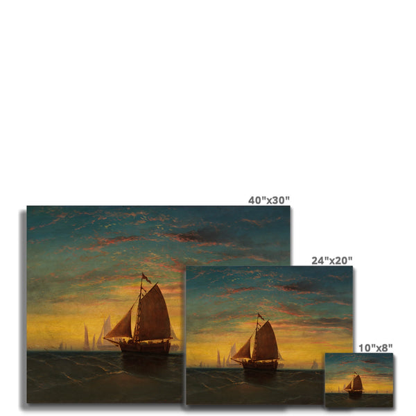 Boston Harbour Canvas