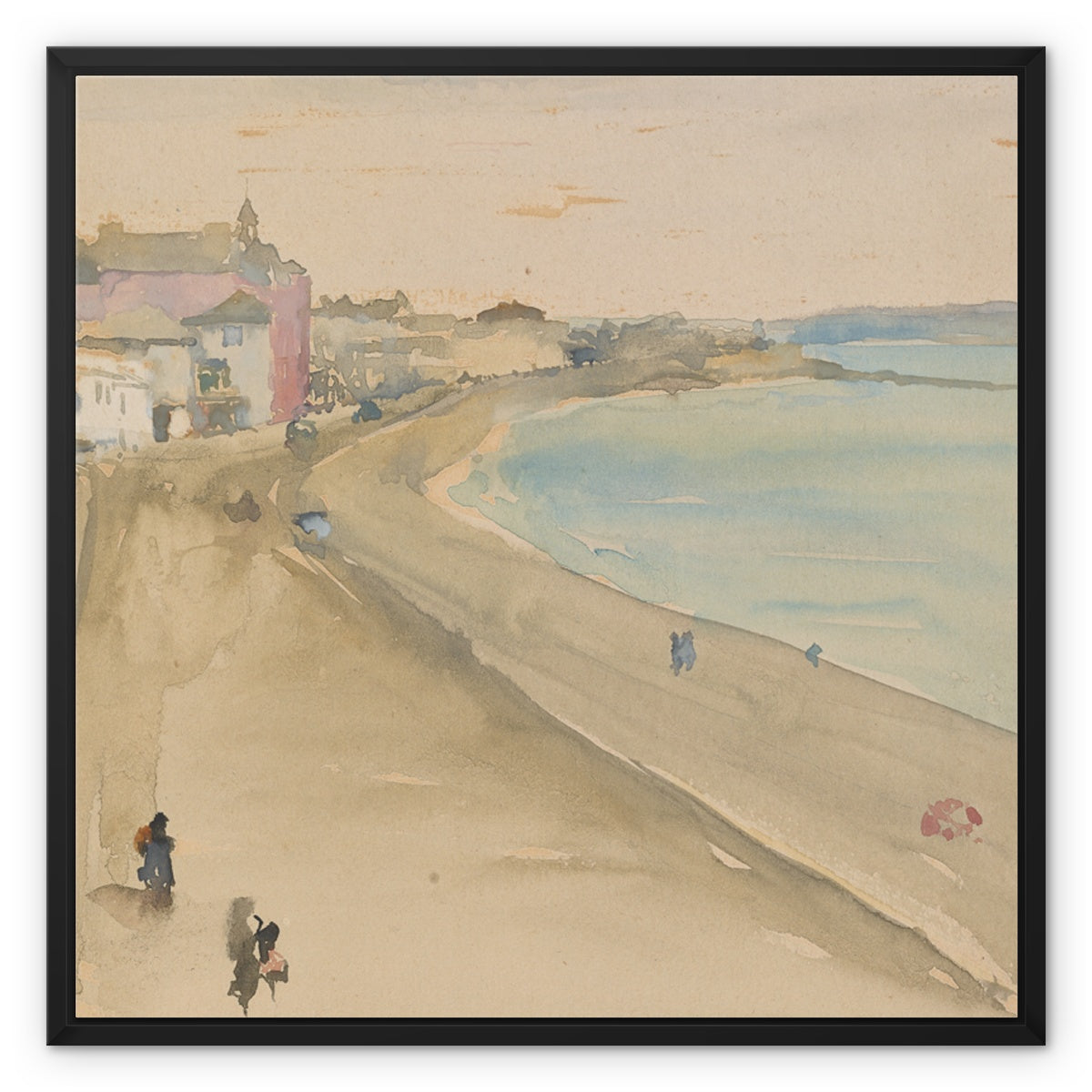 St. Ives, Cornwall (1884) Framed Canvas