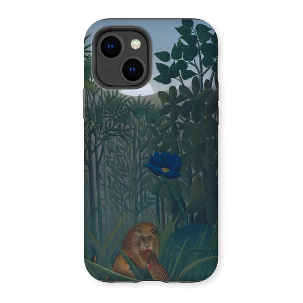 Tropical Forest & The Lion Tough Phone Case