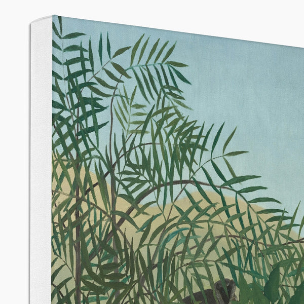 Tropical Forest & Monkeys Canvas