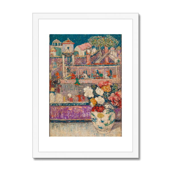 Begonias Framed & Mounted Print