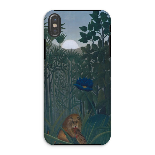 Tropical Forest & The Lion Tough Phone Case