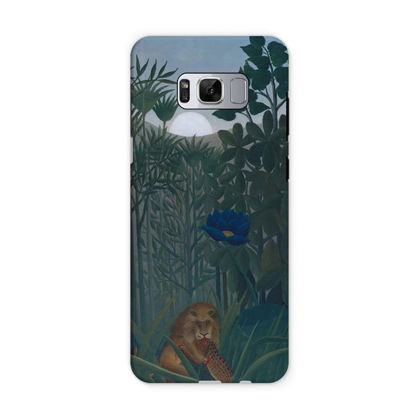 Tropical Forest & The Lion Tough Phone Case