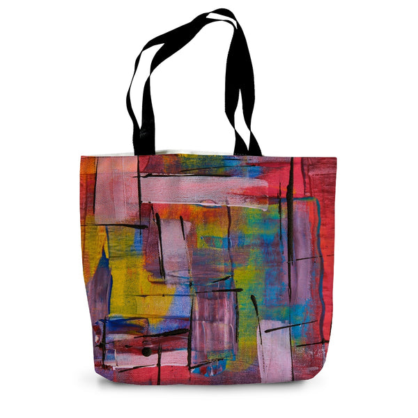 Abstract Close Up Canvas Tote Bag