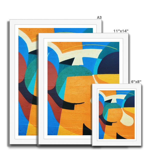 Abstract Vibe Framed Print