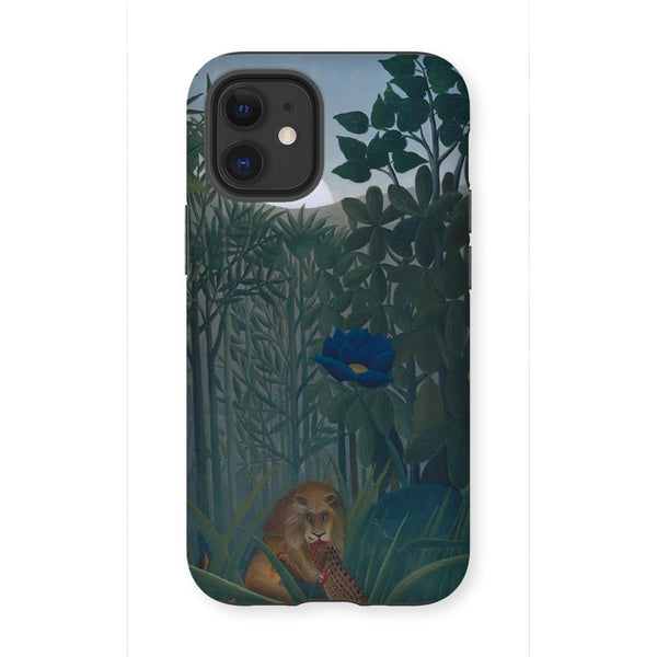 Tropical Forest & The Lion Tough Phone Case