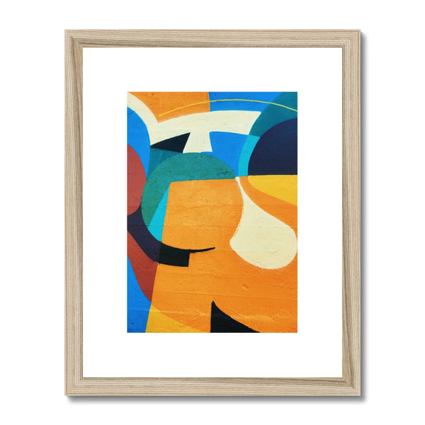 Abstract Vibe Framed & Mounted Print