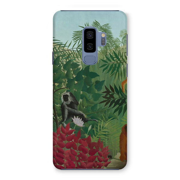 Tropical Forest & Monkeys Snap Phone Case