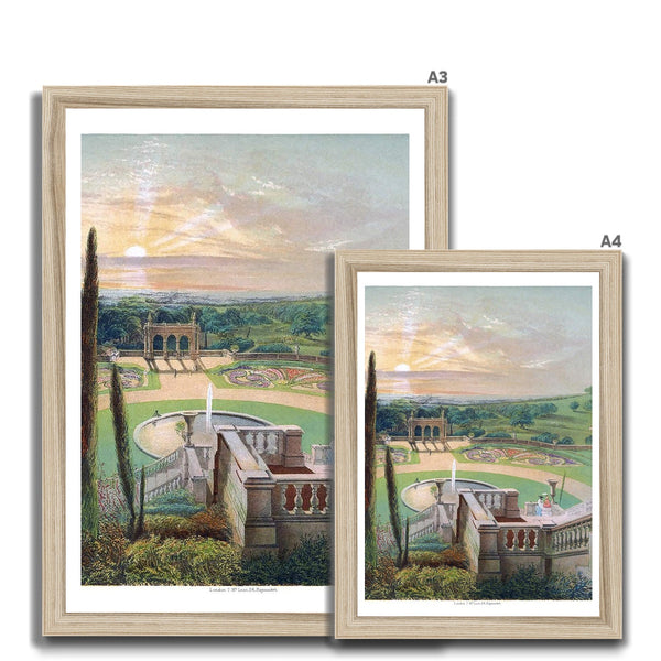 Shrubland Hall, Suffolk Framed Print