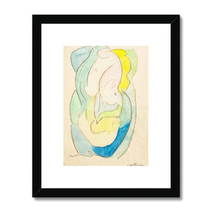 Abstraction Framed & Mounted Print