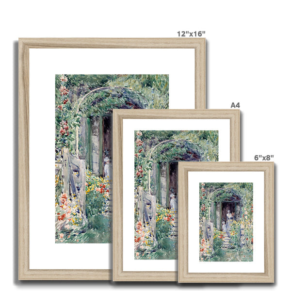 The Garden in its Glory Framed & Mounted Print