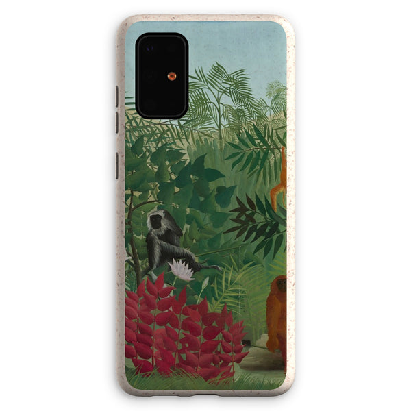 Tropical Forest & Monkeys Eco Phone Case