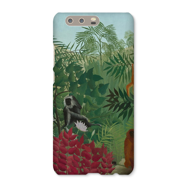 Tropical Forest & Monkeys Snap Phone Case