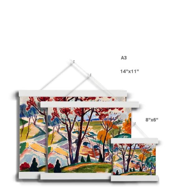 Huntingdon Valley Fine Art Print with Hanger