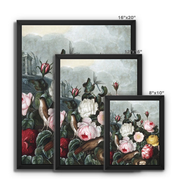 Roses Framed Canvas