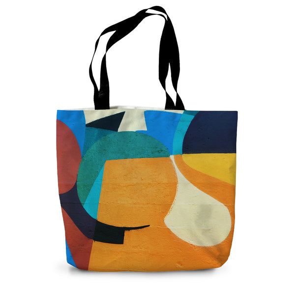 Abstract Vibe Canvas Tote Bag