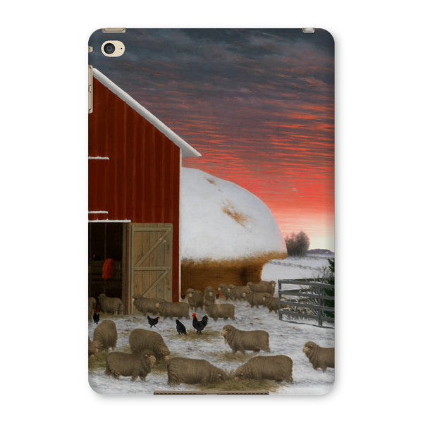 Barnyard in Winter Tablet Cases