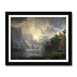 Sierra Nevada Framed Print