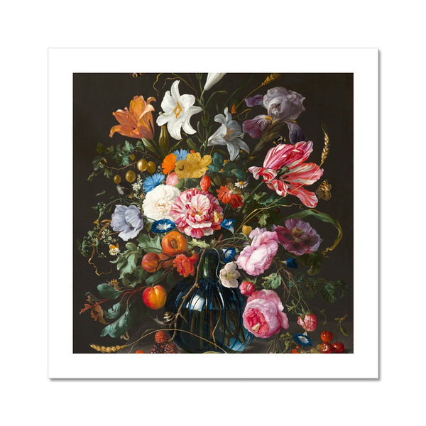 Vase of Flowers Photo Art Print