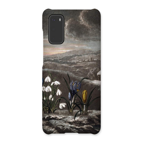 Snowdrops Snap Phone Case