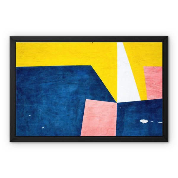 Contemporary Abstract Framed Canvas