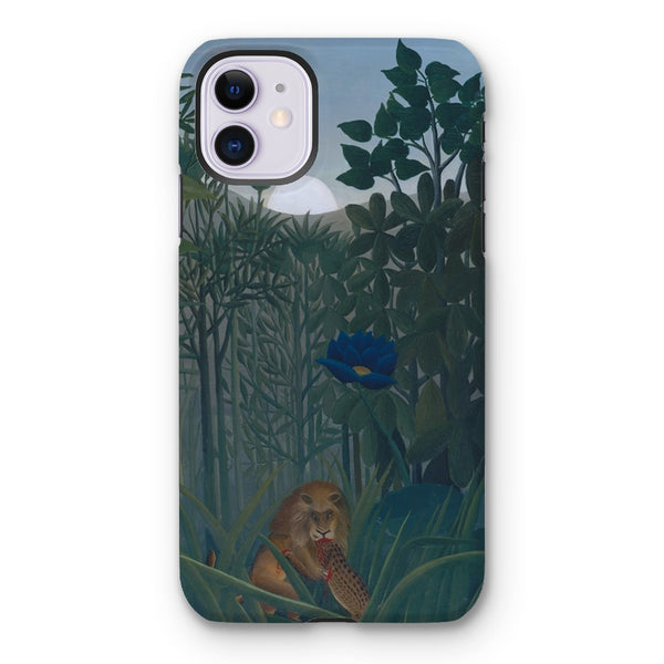 Tropical Forest & The Lion Tough Phone Case