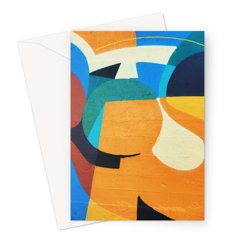 Abstract Vibe Greeting Card