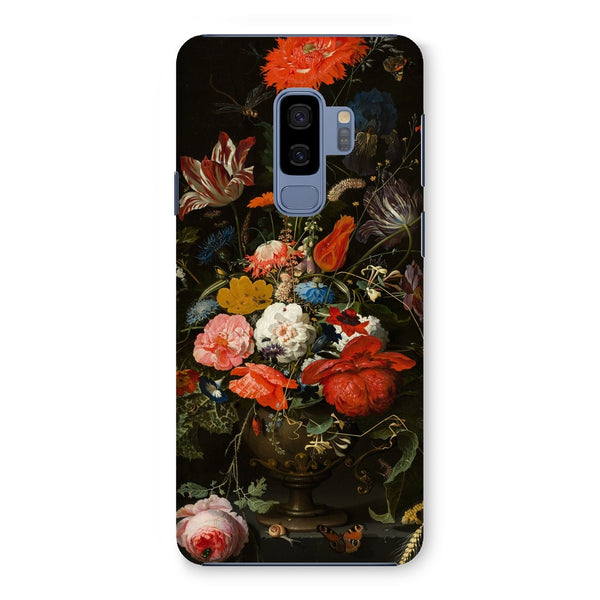 Vintage Metal Vase Flowers Snap Phone Case