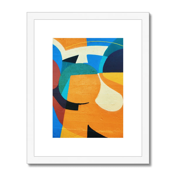 Abstract Vibe Framed & Mounted Print