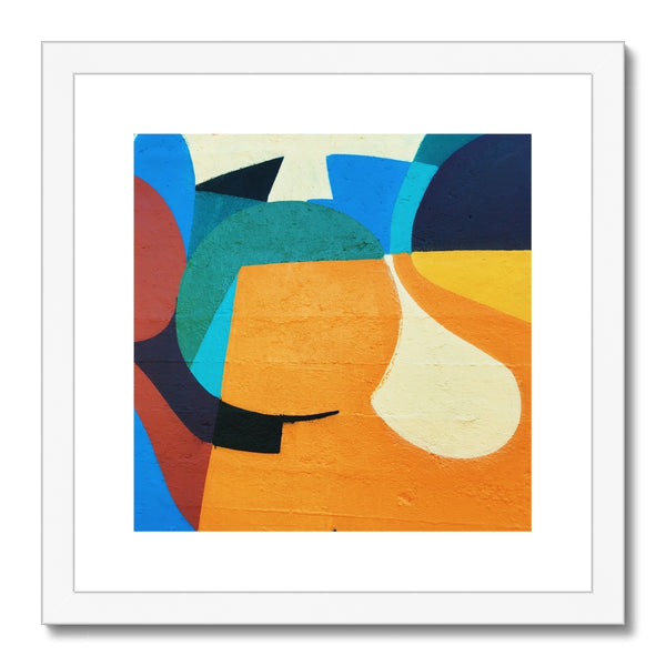 Abstract Vibe Framed & Mounted Print