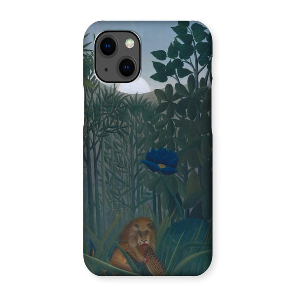 Tropical Forest & The Lion Snap Phone Case