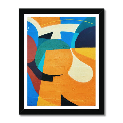 Abstract Vibe Framed Print