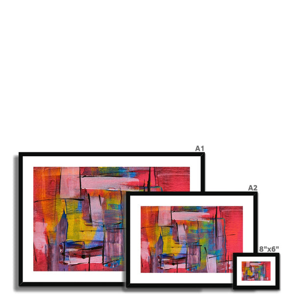 Abstract Close Up Framed & Mounted Print