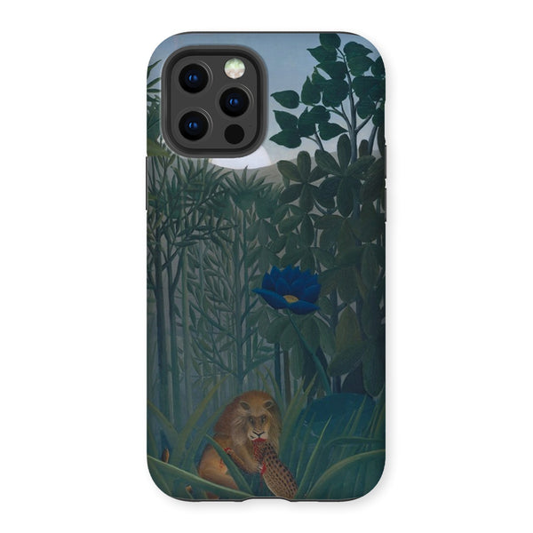 Tropical Forest & The Lion Tough Phone Case