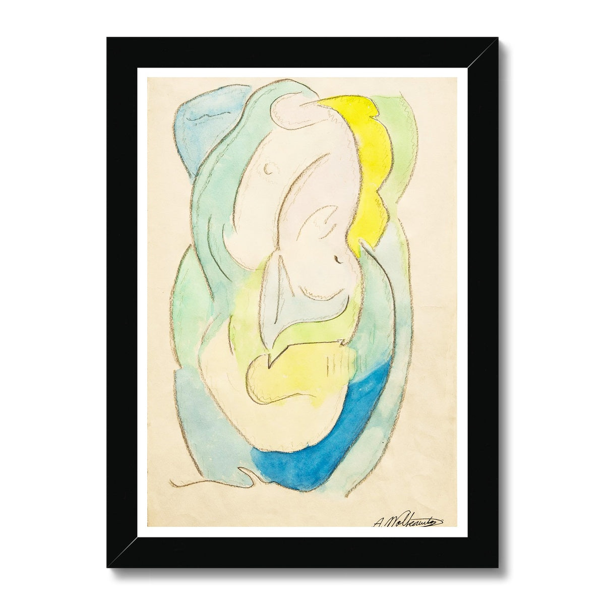 Abstraction Framed Print