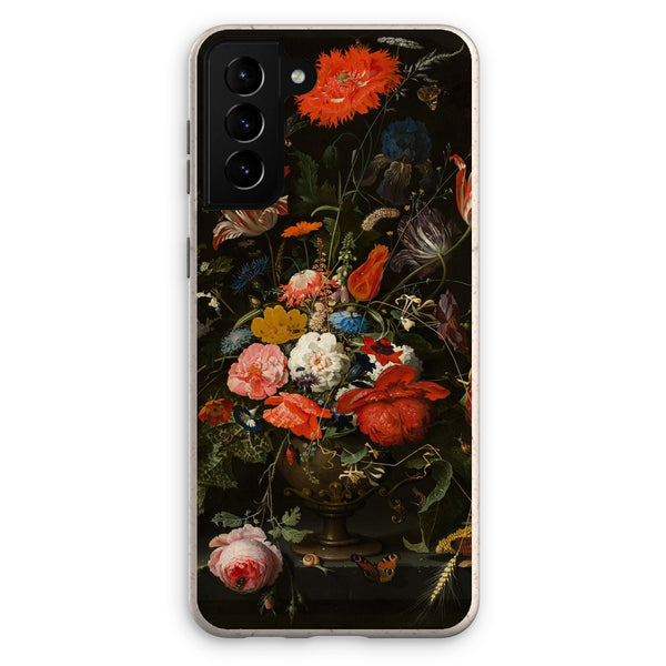 Vintage Metal Vase Flowers Eco Phone Case