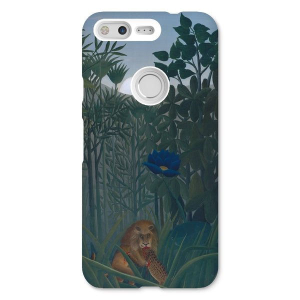 Tropical Forest & The Lion Snap Phone Case