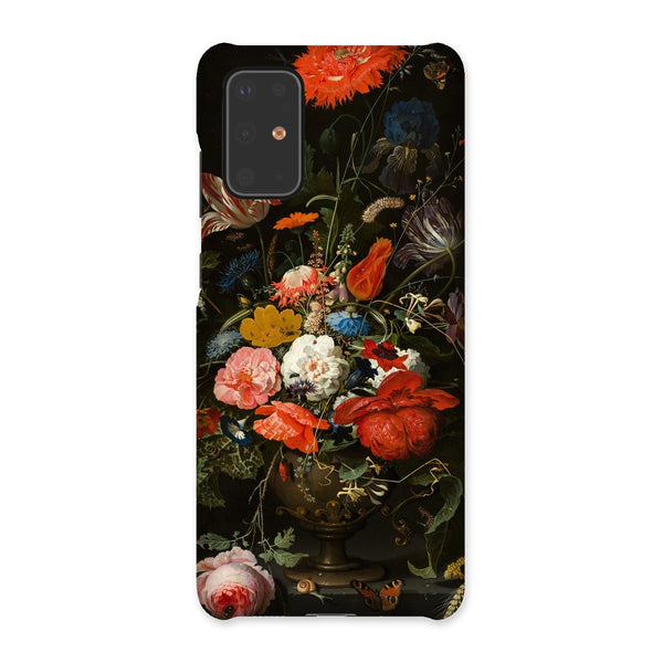 Vintage Metal Vase Flowers Snap Phone Case