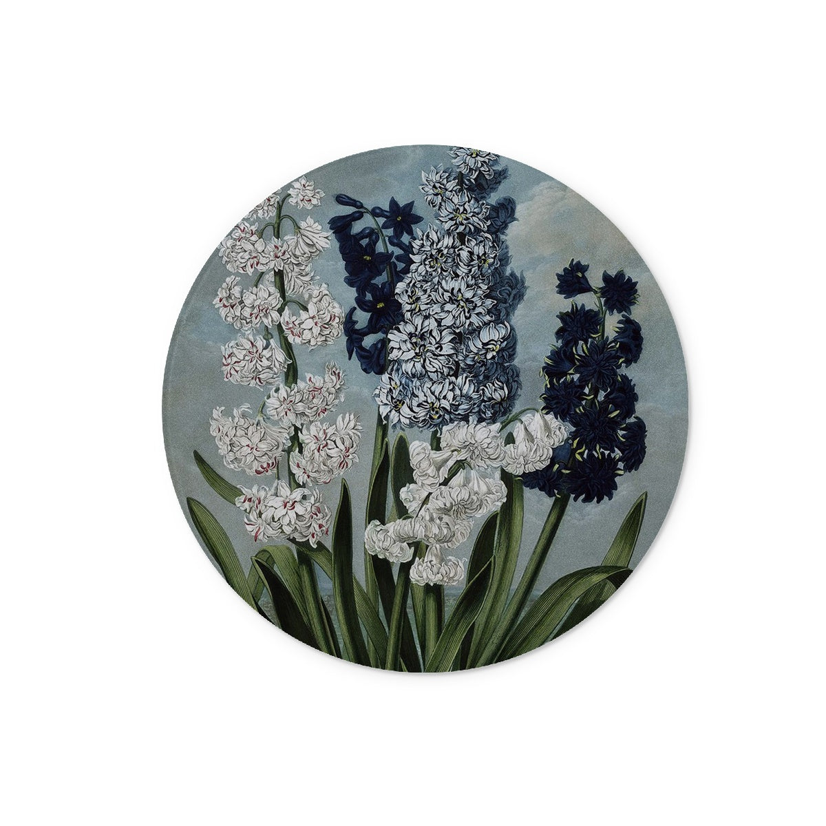 Hyacinths Glass Chopping Board