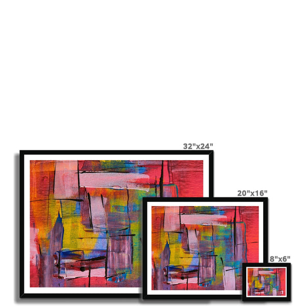 Abstract Close Up Budget Framed Poster