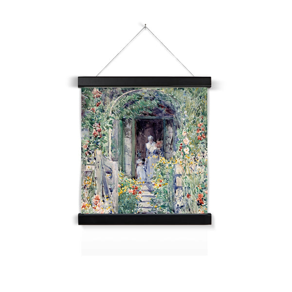 The Garden in its Glory Fine Art Print with Hanger